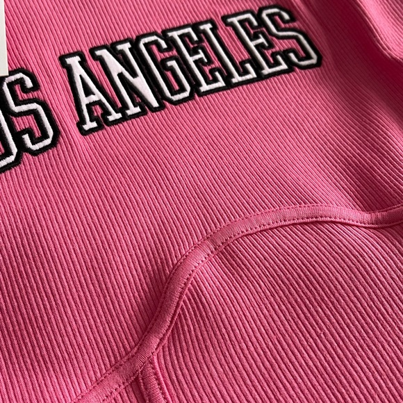 Zara - Pink Embroidered Bustier Tank Top - Picture 5 of 5